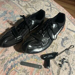 Nike Black Athletic Track Shoes